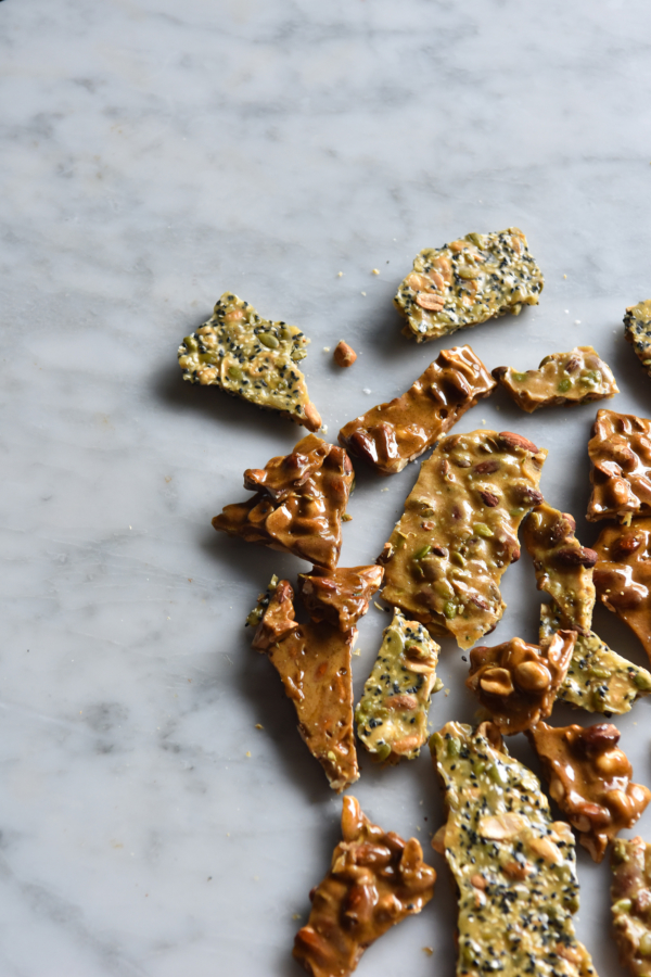 Brown butter nut brittle without corn syrup Eats