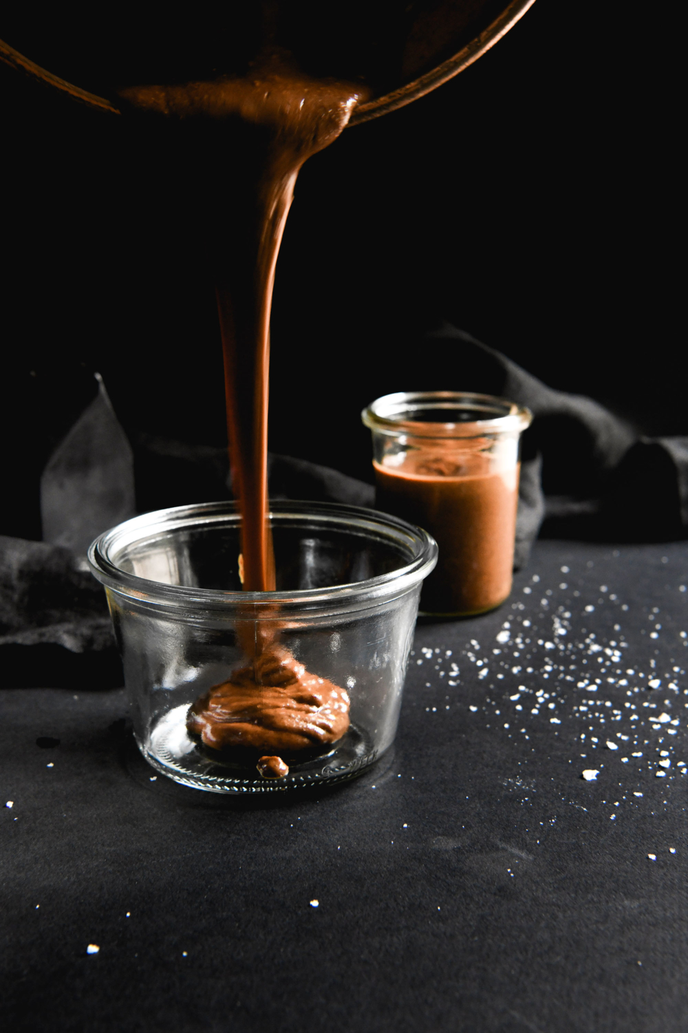Dark roasted almond butter (in a Nutribullet) Eats
