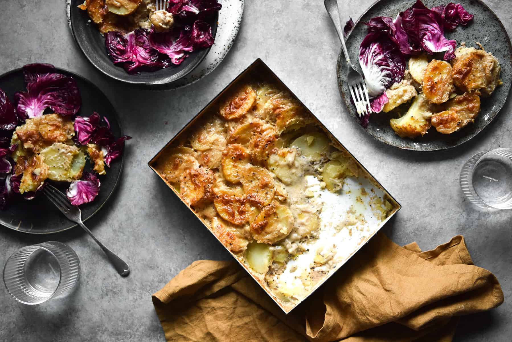 Cacio pepe potato bake (gluten free, FODMAP friendly) Eats