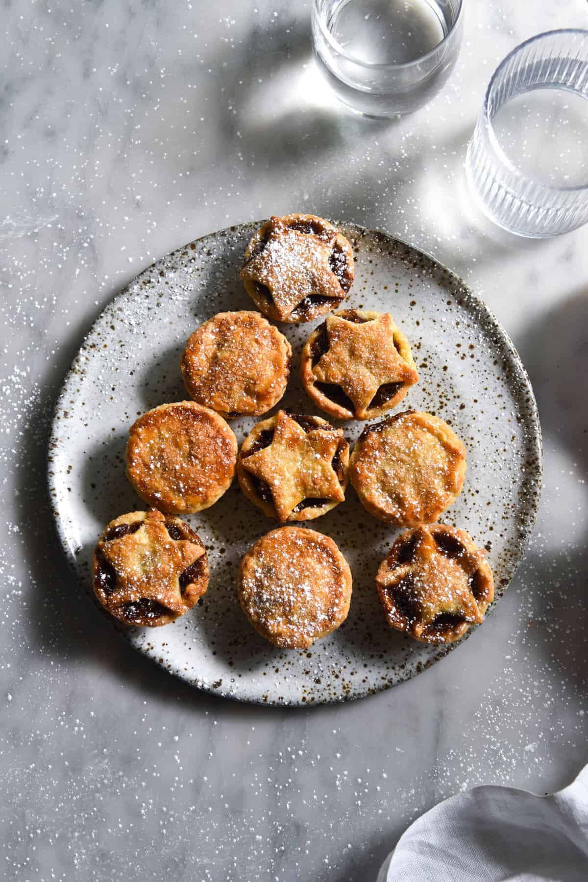 Gluten-free fruit-free mince pies (FODMAP friendly)