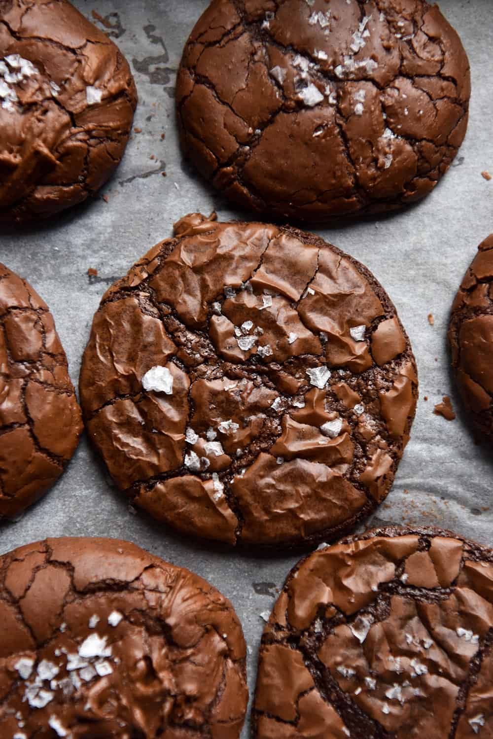 Gluten-free brownie cookies (without xanthan gum) - George Eats