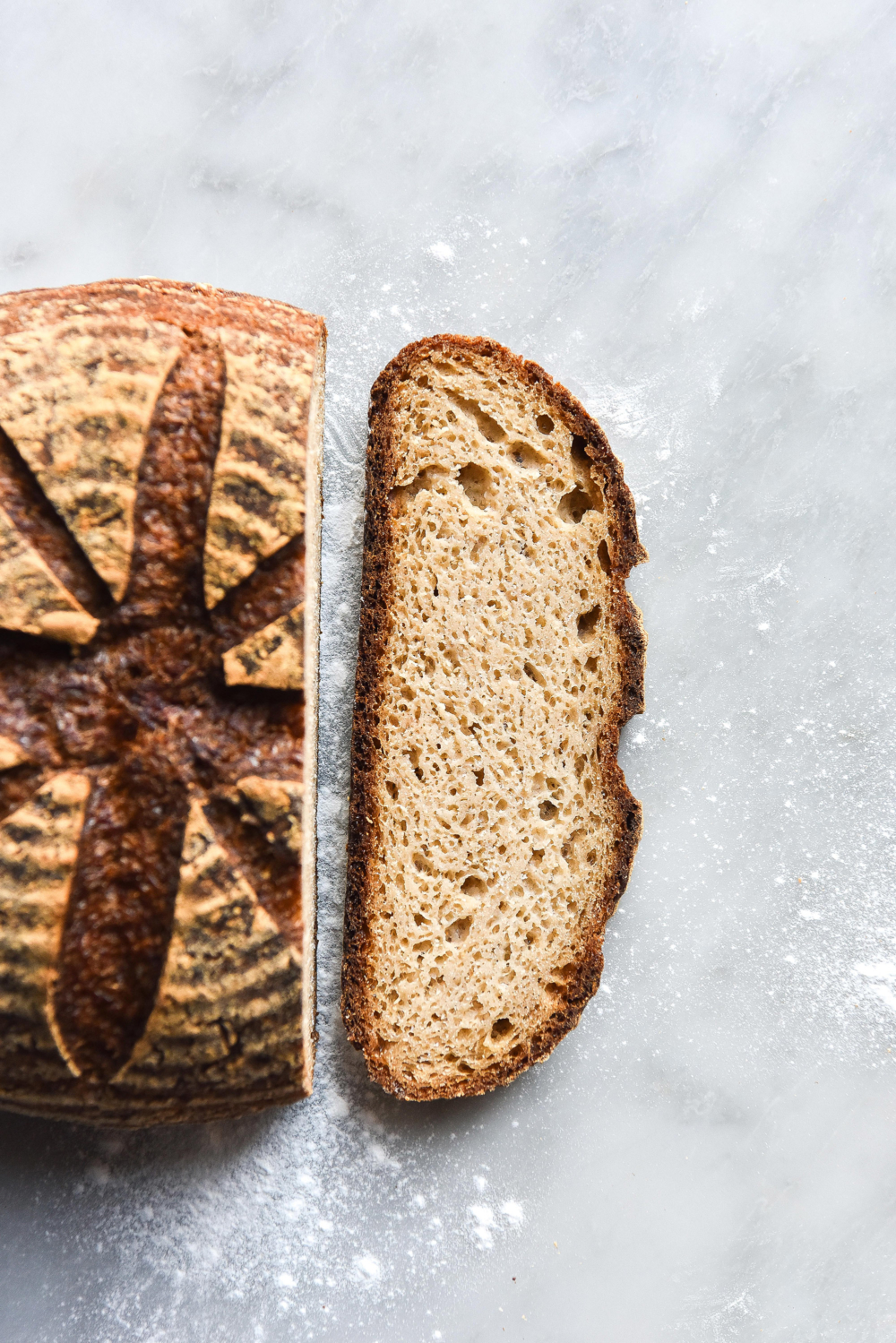 Gluten-free Sourdough Bread Recipe (FODMAP Friendly) - George Eats