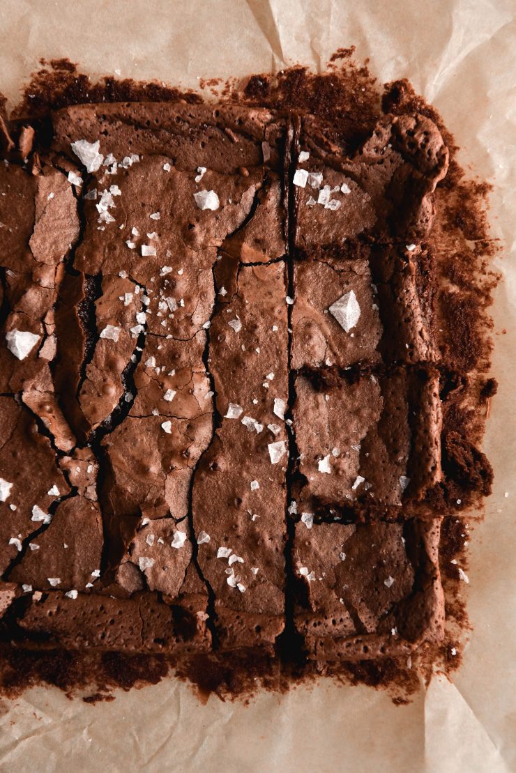 Gluten free sourdough brownies from www.georgeats.com