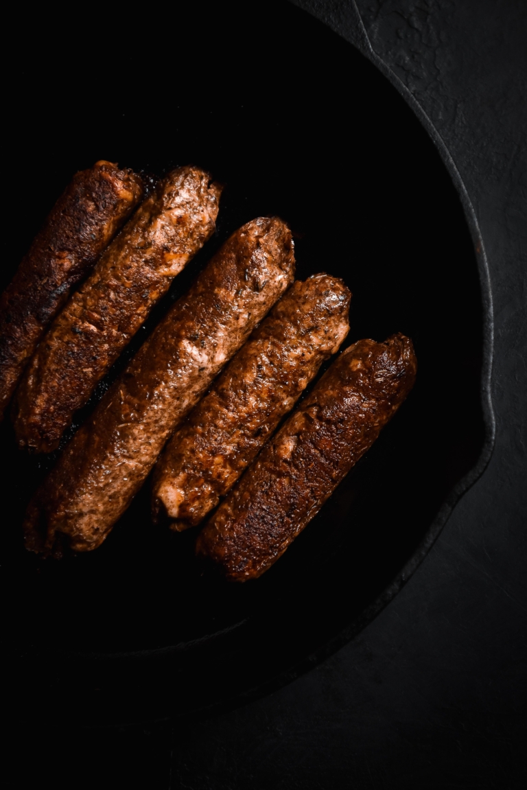 Gluten free vegan sausages (FODMAP friendly) Eats