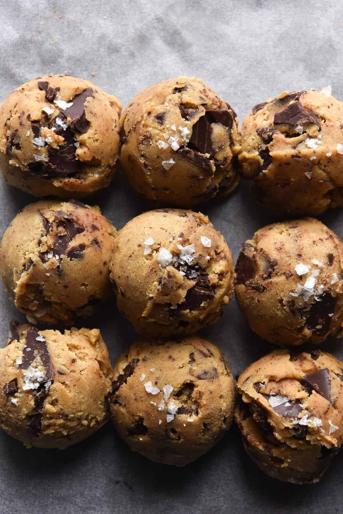 Gluten free choc-chip cookies (without xanthan gum)