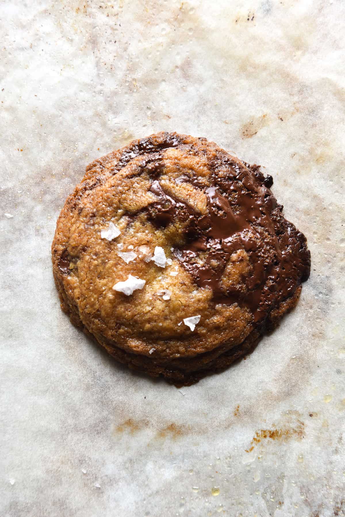 Gluten free choc-chip cookies (without xanthum gum) from www.georgeats.com