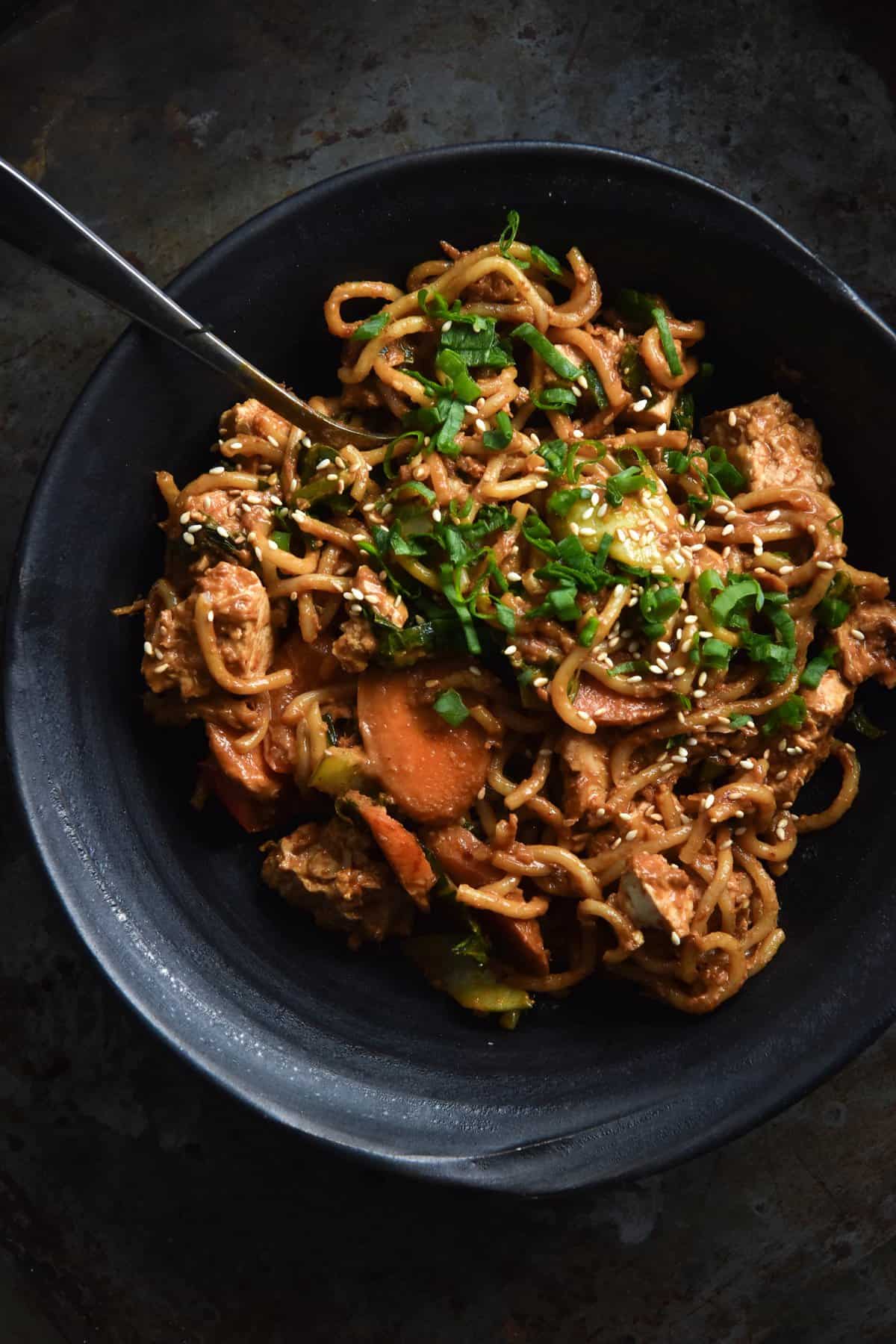 Fodmap-friendly Peanut Butter Stir-fry (v, Gf) - George Eats