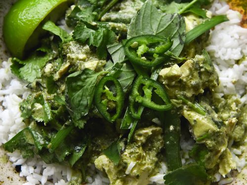 Thai green cheap curry low fodmap