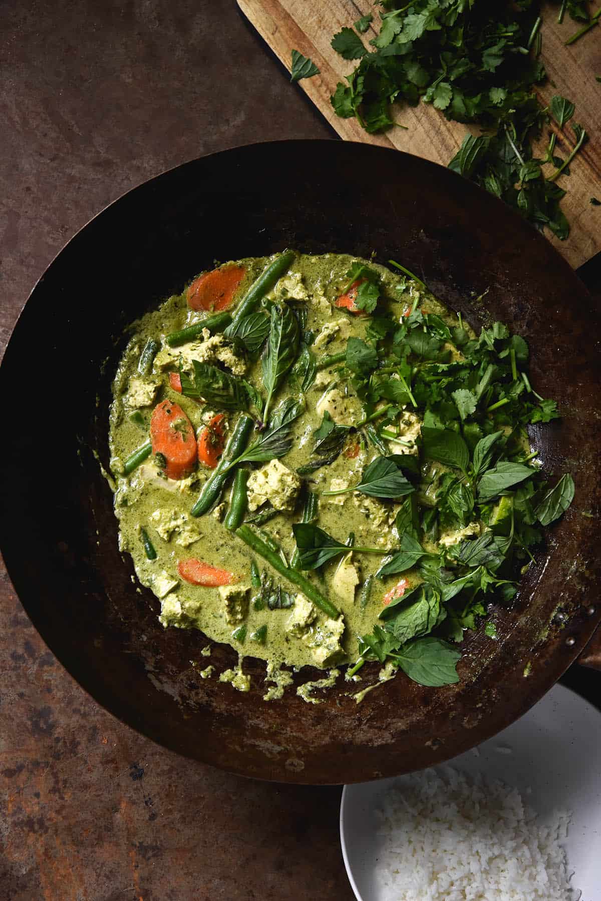 Thai green store curry low fodmap