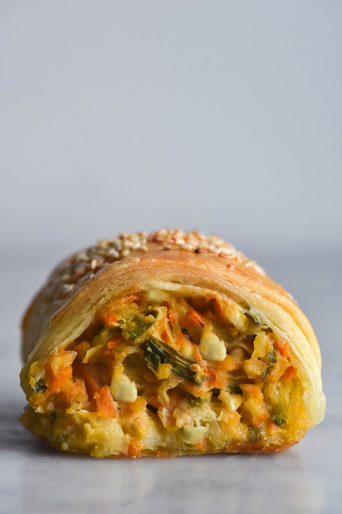 Veggie chickpea sausage rolls (gluten free) - George Eats