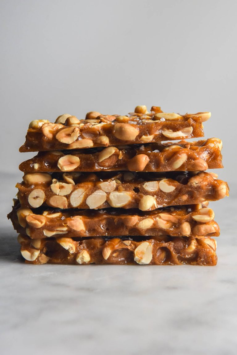 Brown butter nut brittle without corn syrup Eats
