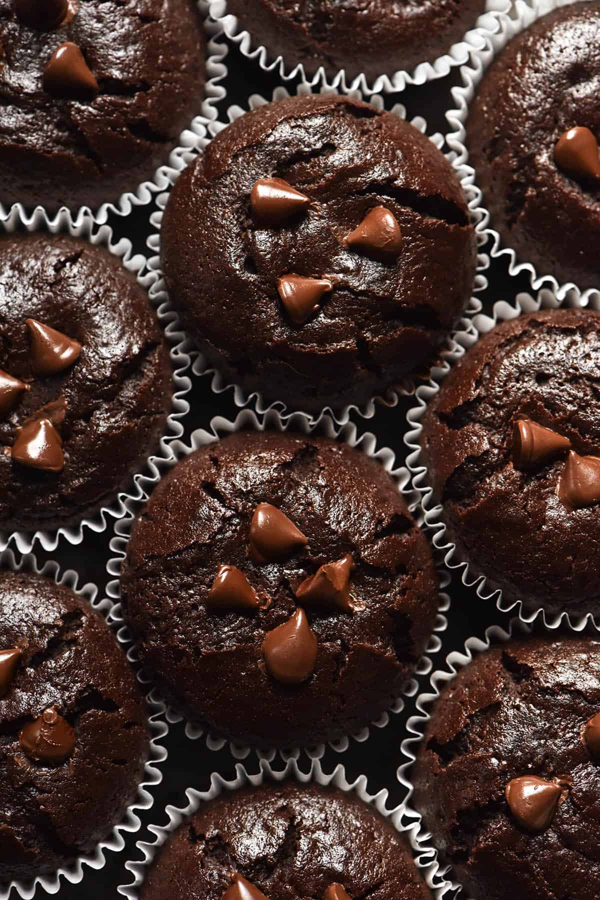 Gluten free chocolate muffins (no xanthan gum)