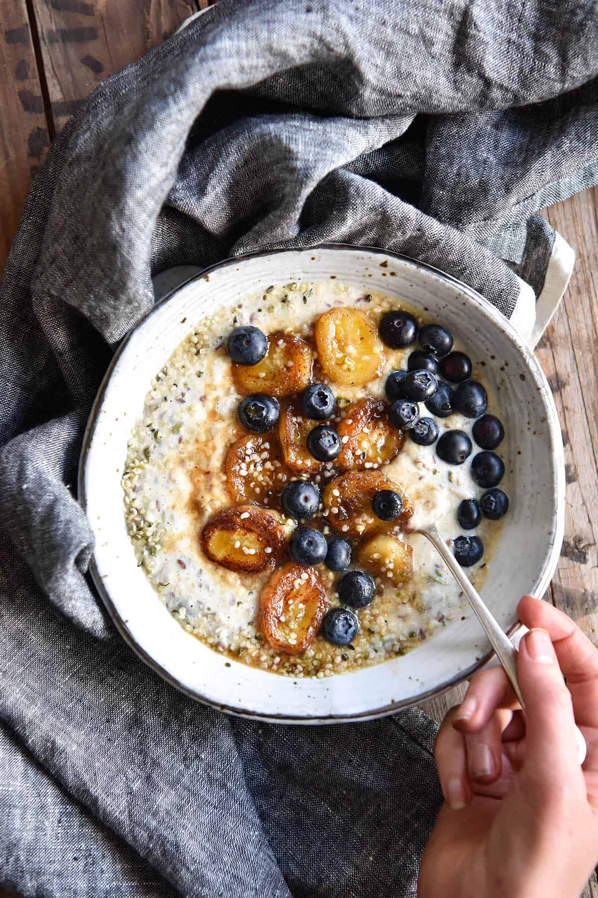 Maple Brown Sugar Overnight Oats - Evolving Table