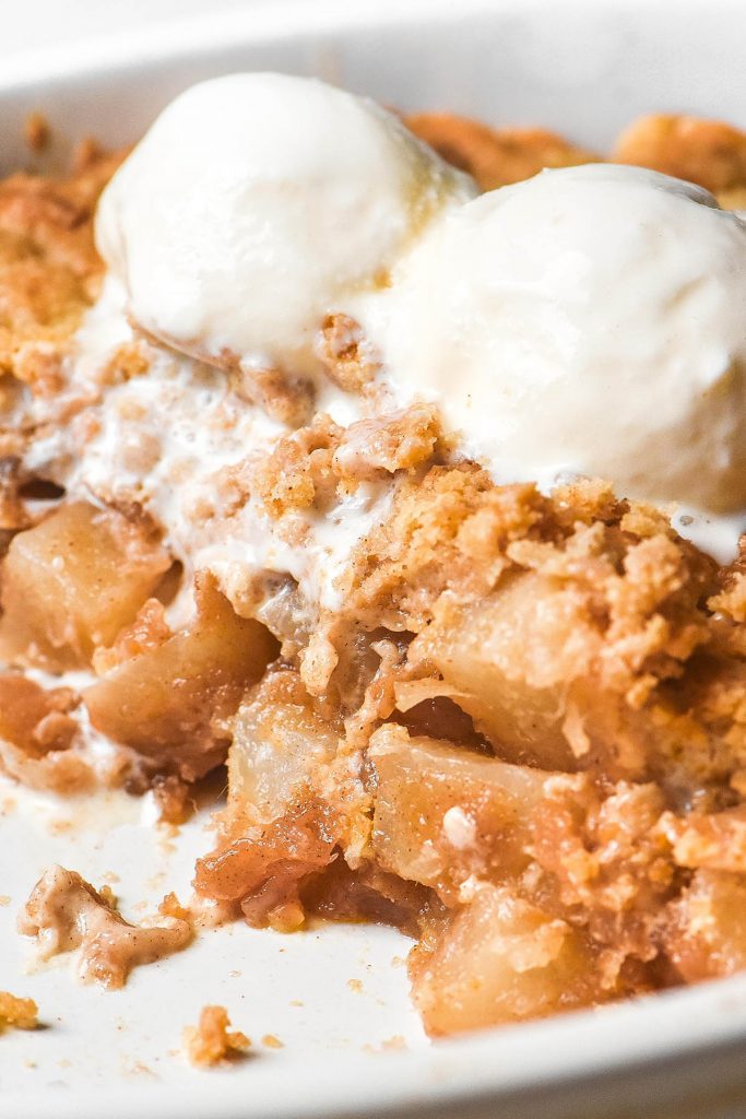 Low FODMAP apple crumble (gluten free) Eats
