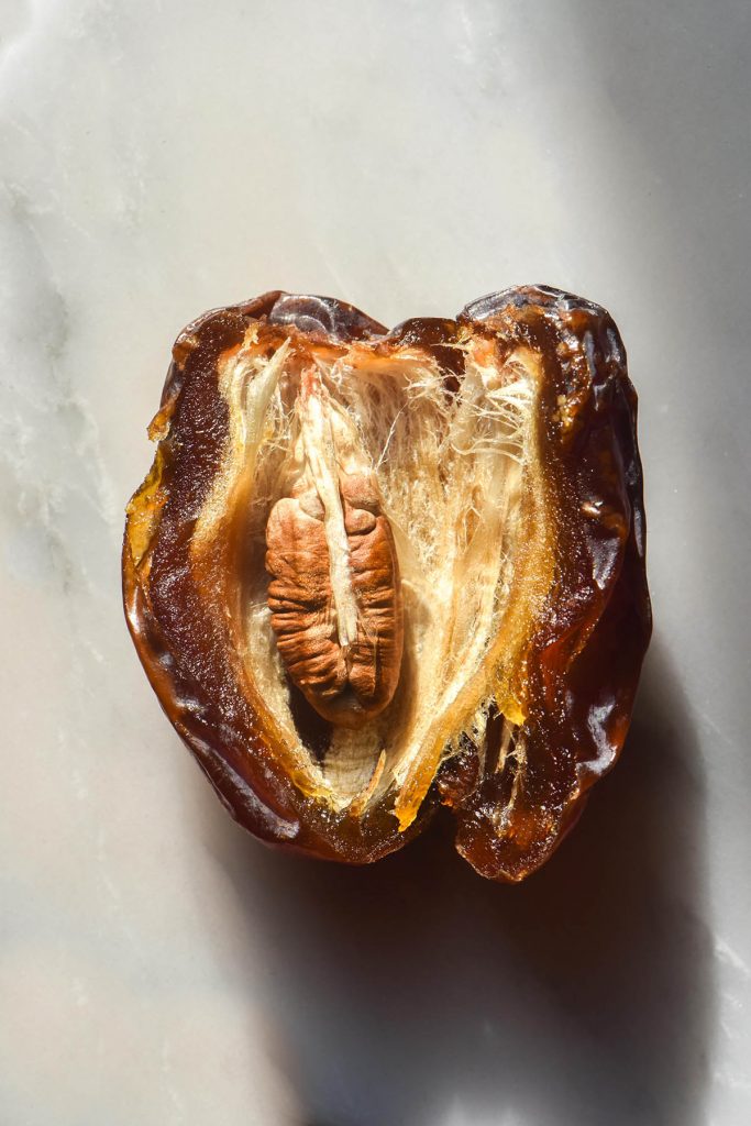 Low FODMAP stuffed Medjool dates (vegan) Eats