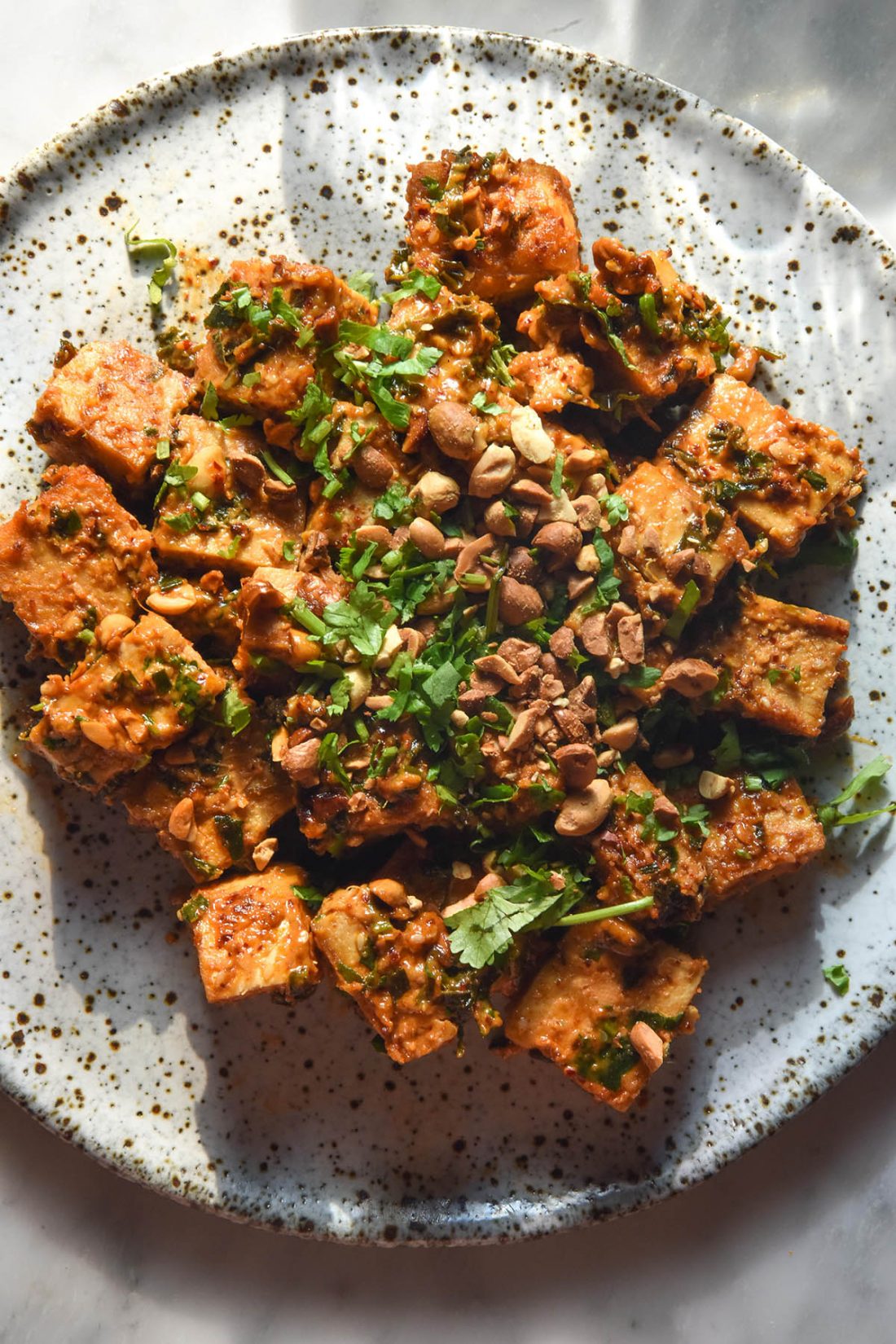 Low FODMAP peanut tofu (vegan) Eats