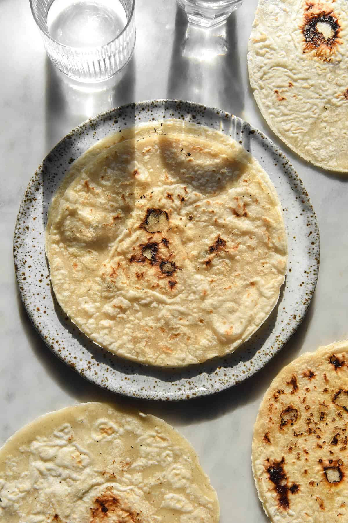 Gluten free tortillas without xanthan gum (vegan option) Eats