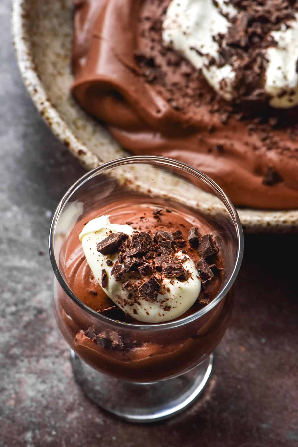 Lactose free chocolate mousse (no eggs)