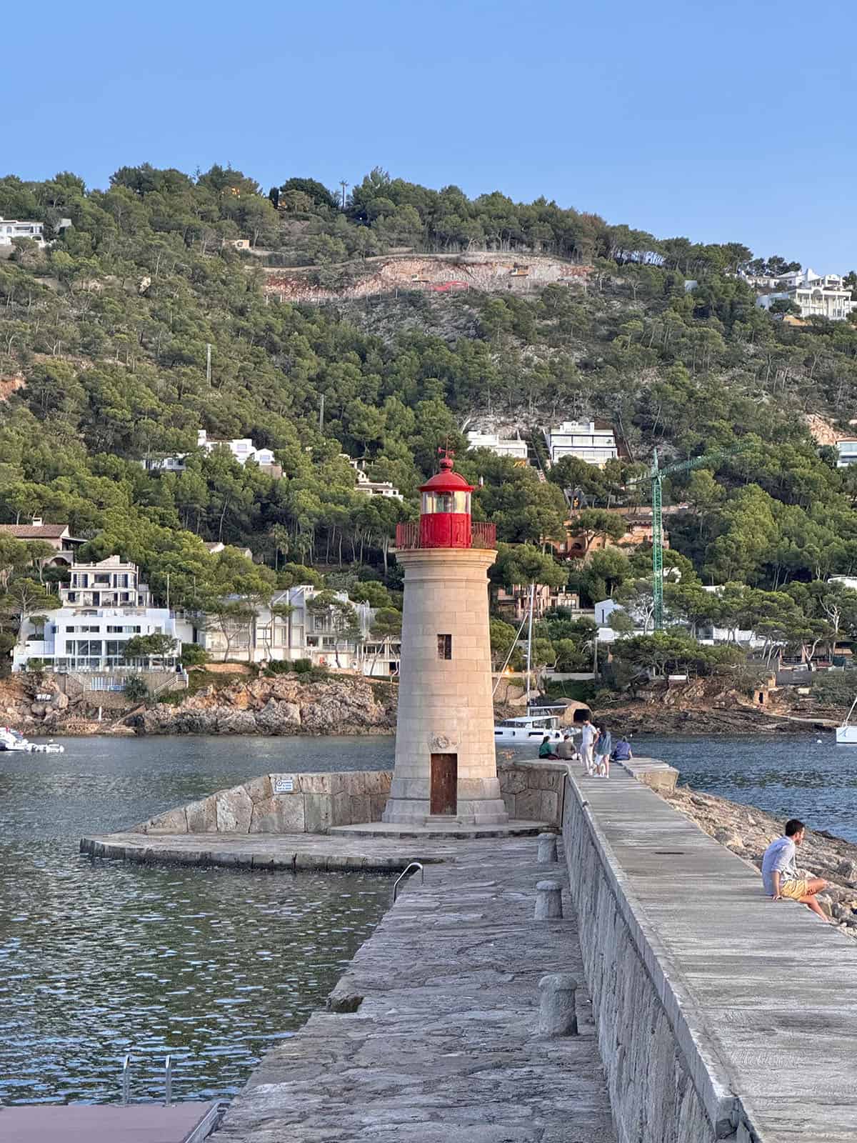 The lighthouse at Port D'Andratx