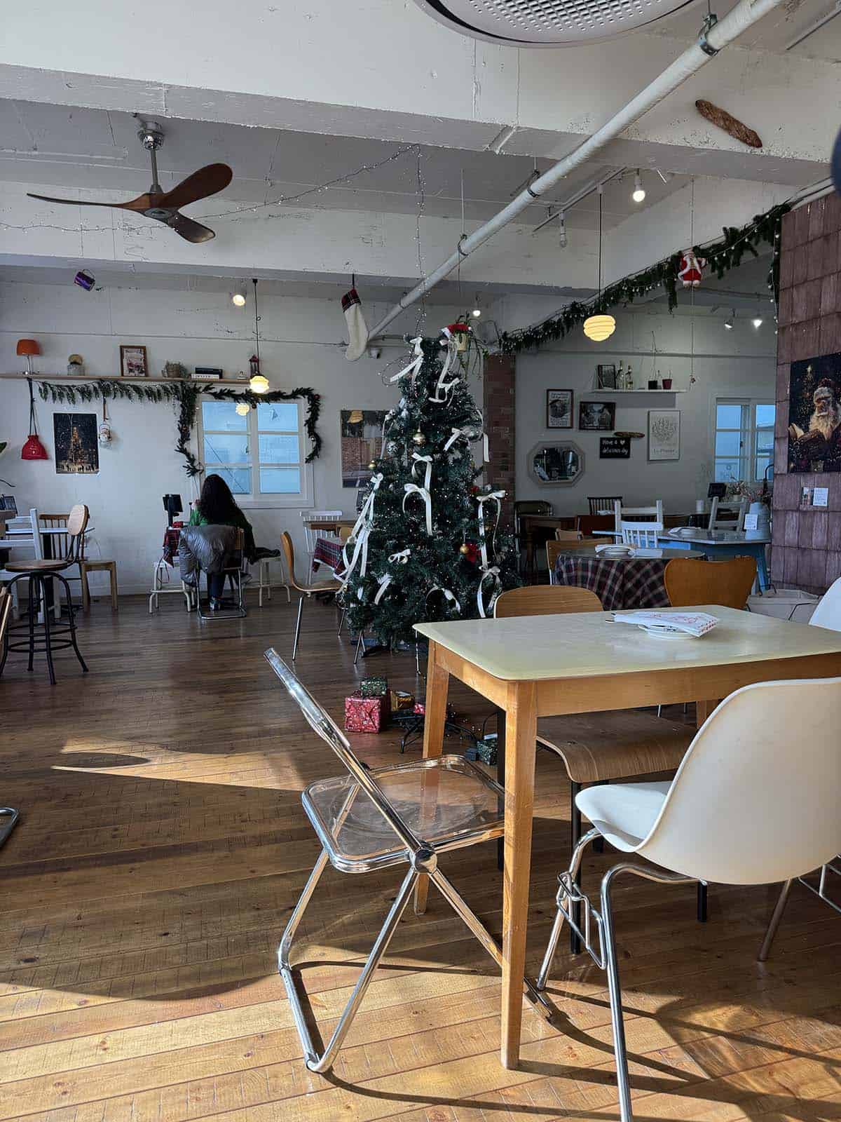An image of the interior of Your Type cafe in Busan, South Korea
