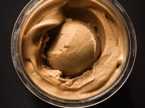 Vegan Ninja Creami gingerbread ice cream - George Eats