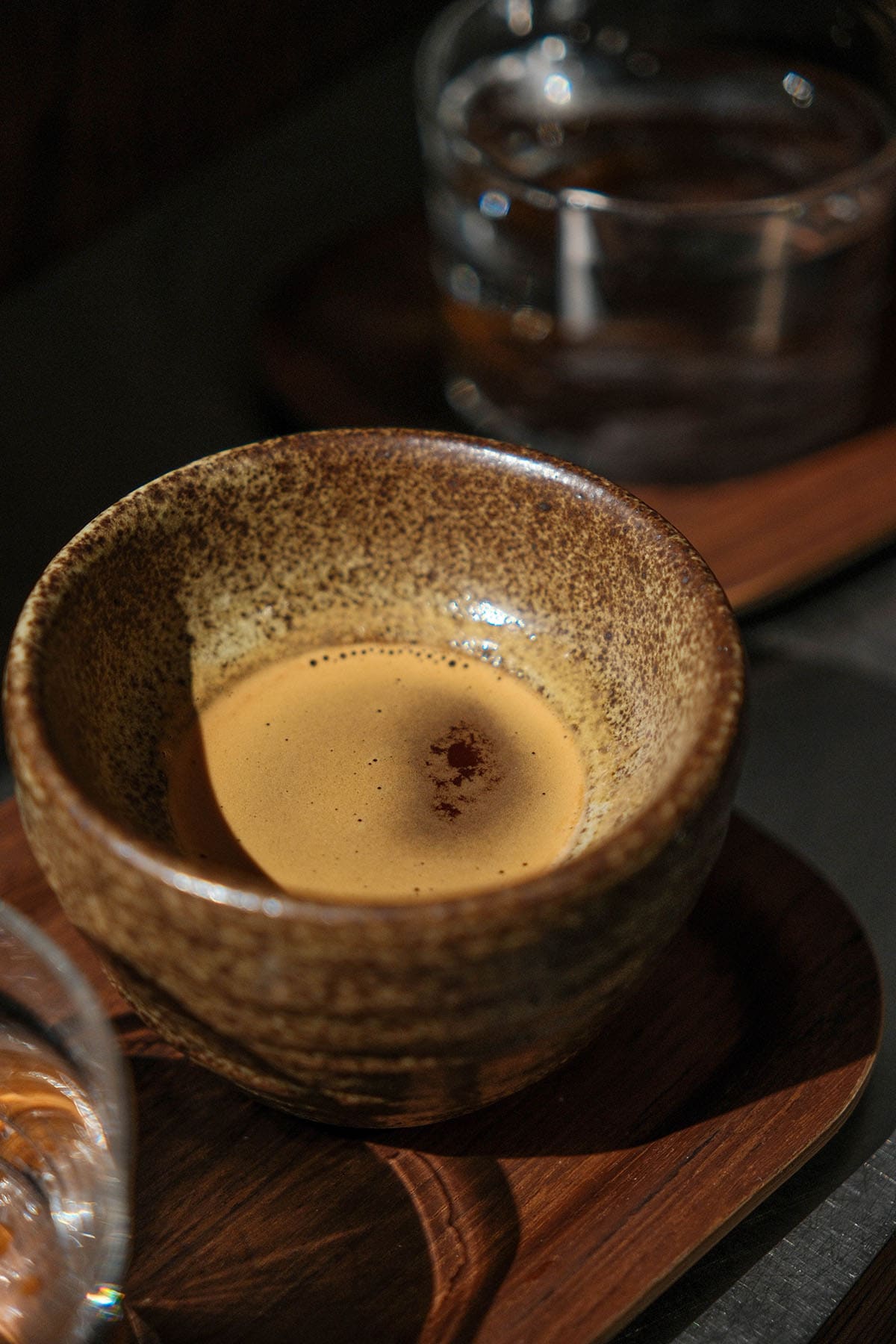 A collection of images of espressos from cafes in in Copenhagen, Denmark
