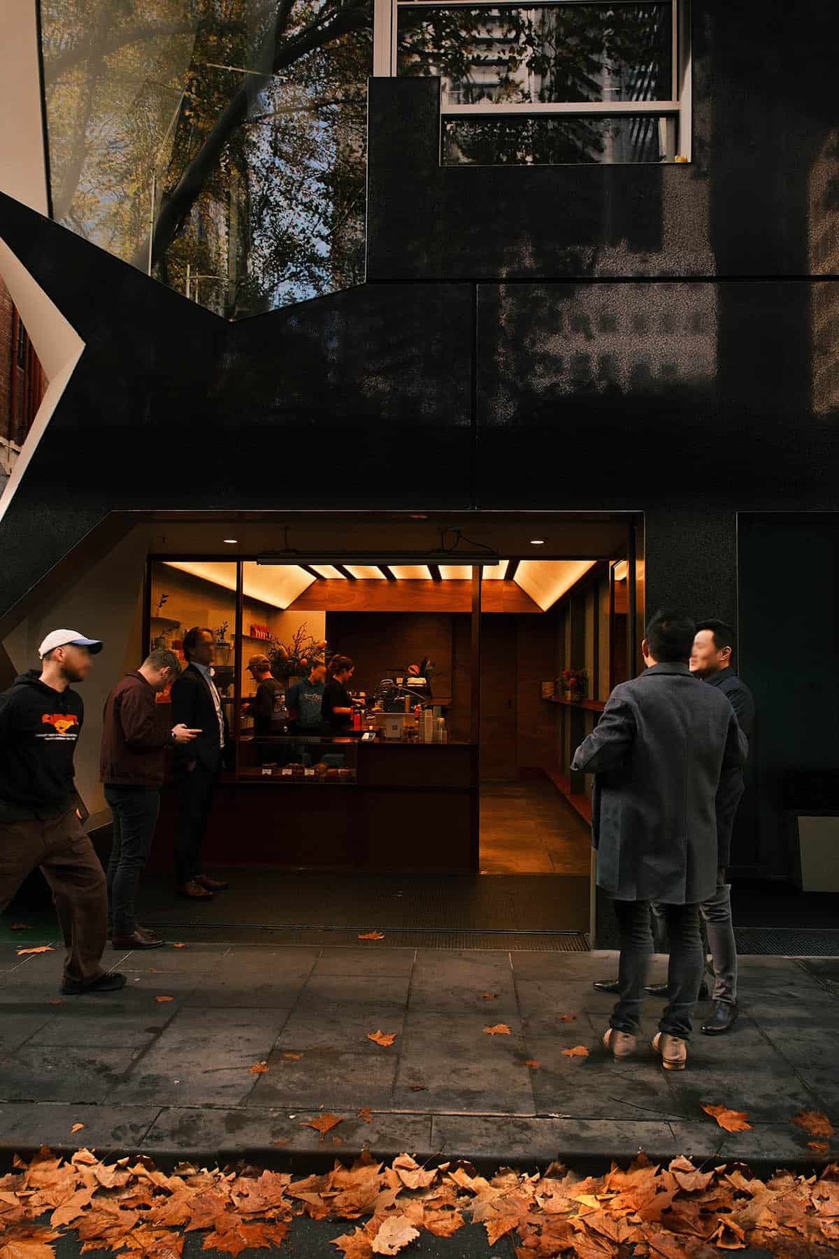 Palace Coffee and Patricia Coffee interiors in Melbourne CBD
