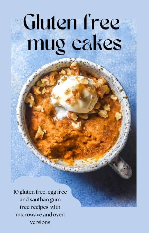 Gluten free mug cake recipes e-book